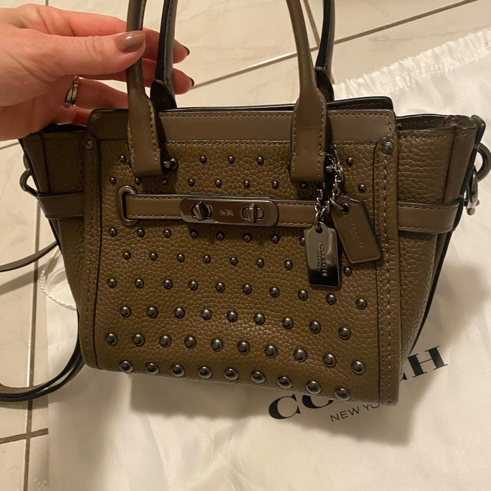 Coach crossbody Studded Women's Bag